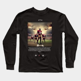 49 ers graphic design, funny 49 ers victor illustration design Long Sleeve T-Shirt